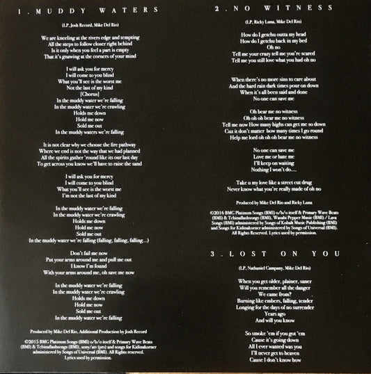 L.P. (3) : Lost On You (CD, Album)