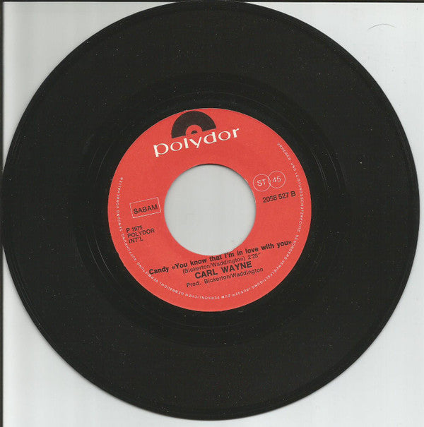 Carl Wayne : Way Back In The Fifties (7")