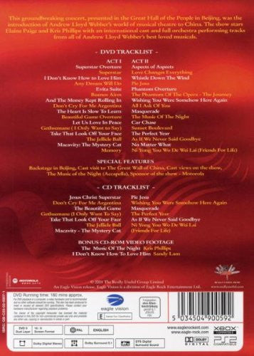 Andrew Lloyd Webber : Masterpiece (DVD-V, RE, Multichannel, PAL + CD, Enh, RE)