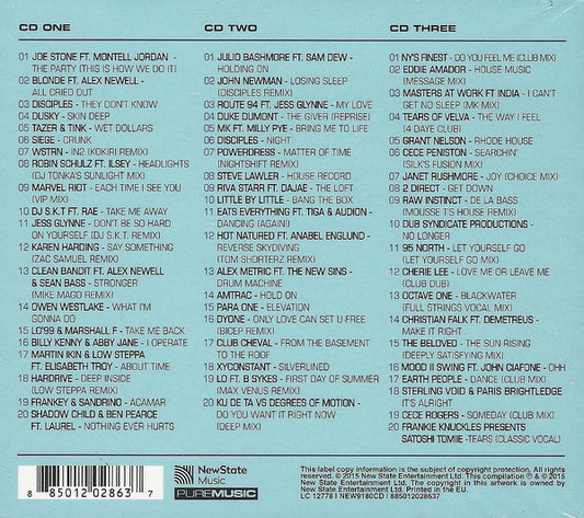 Various : Pure Deep House 4 (The Very Best Of House & Garage) (3xCD, Comp, Mixed)