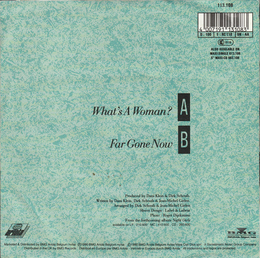 Vaya Con Dios : What's A Woman? (7", Single)