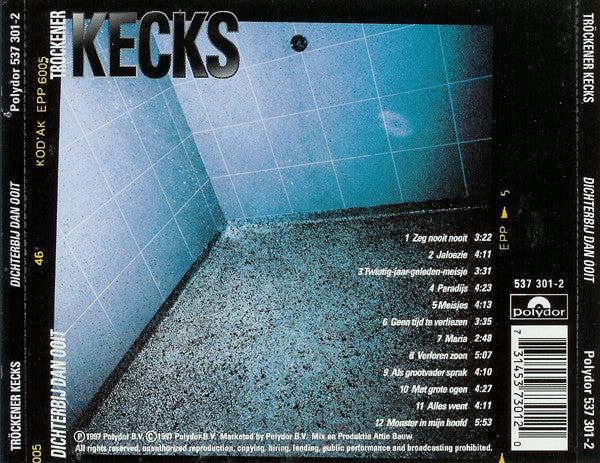 Tröckener Kecks : Dichterbij Dan Ooit (CD, Album)
