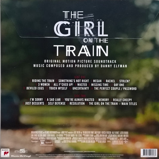 Danny Elfman : The Girl On The Train (Original Motion Picture Soundtrack) (LP, Album, Ltd, Num, Red)