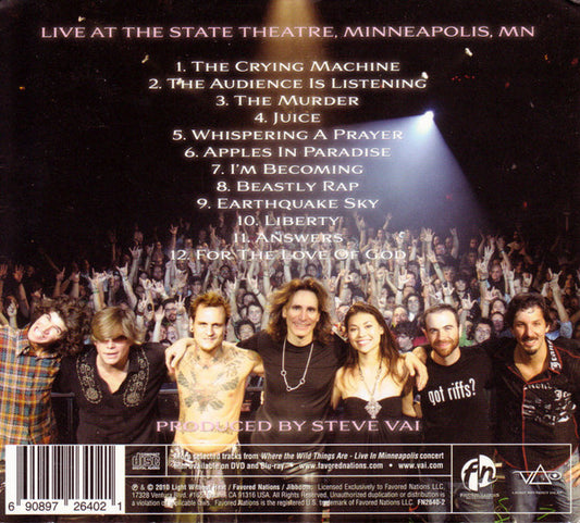 Steve Vai : Where The Other Wild Things Are (CD, Album, Dig)