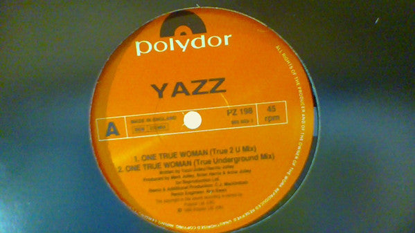Yazz : One True Woman (12")