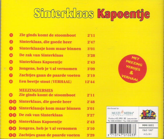 Unknown Artist : Sinterklaas Kapoentje (CD)