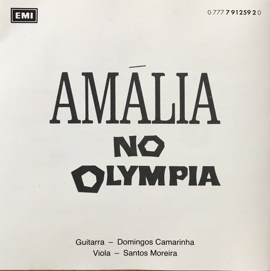 Amália Rodrigues : Amália No Olympia (CD, Album, RE)