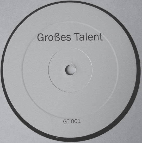 Großes Talent : Großes Talent (12", W/Lbl)