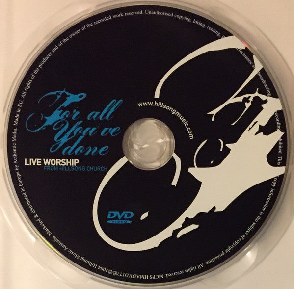 Hillsong : For All You've Done (DVD-V, NTSC)