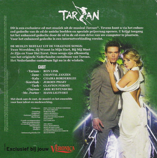 Various : Tarzan: Songs En Unieke Beelden (CD, Single, Enh, Promo)