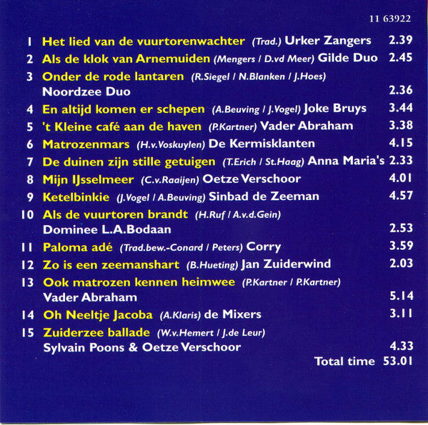 Various : Zeemansliedjes (CD, Comp)
