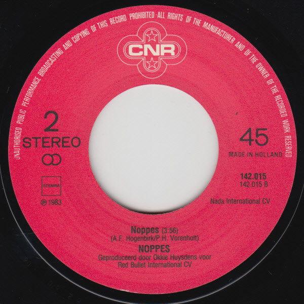 Noppes (2) : 'T Blauwe Meer (7", Single)
