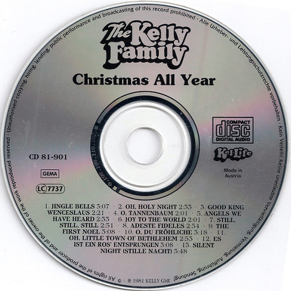 The Kelly Family : Christmas All Year (CD, Album)