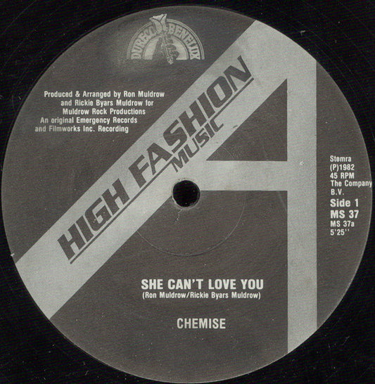 Chemise : She Can't Love You (12", Maxi)