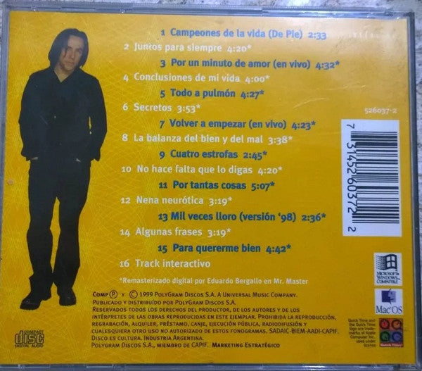 Alejandro Lerner : 20 Años (CD, Comp, Enh, RM)