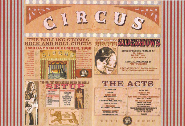 The Rolling Stones : The Rolling Stones Rock And Roll Circus (DVD-V, Multichannel, PAL)