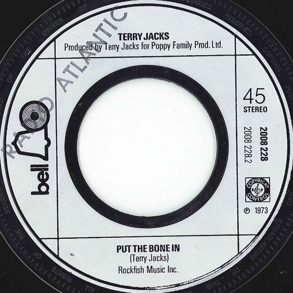 Terry Jacks : Seasons In The Sun (7", Single)
