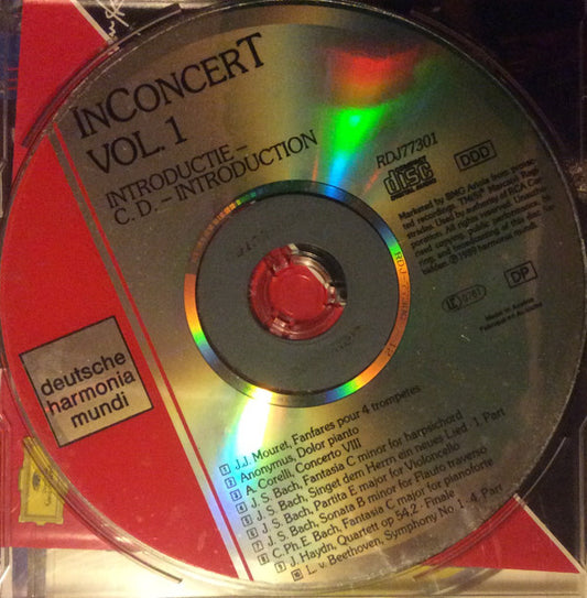 Various : InConcert Vol. 1 (CD, Comp)