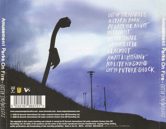 Amusement Parks On Fire : Out Of The Angeles (CD, Album)