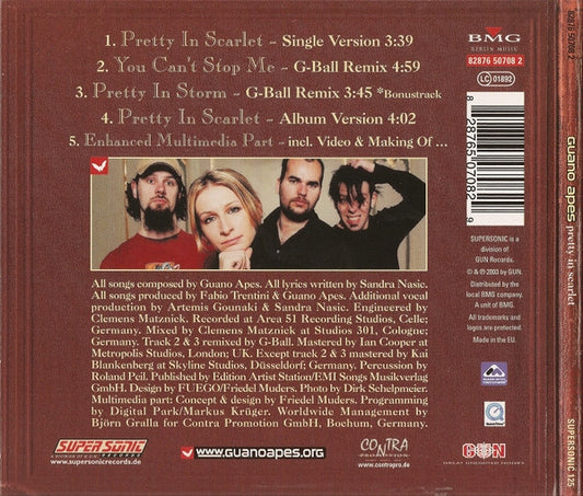 Guano Apes : Pretty In Scarlet (CD, Maxi, Enh, Ltd, Dig)
