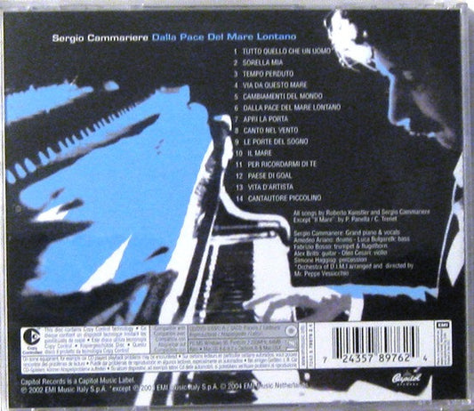 Sergio Cammariere : Dalla Pace Del Mare Lontano (CD, Album, Copy Prot., Enh, RE)