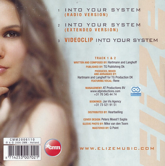 EliZe : Into Your System (CD, Single, Enh)