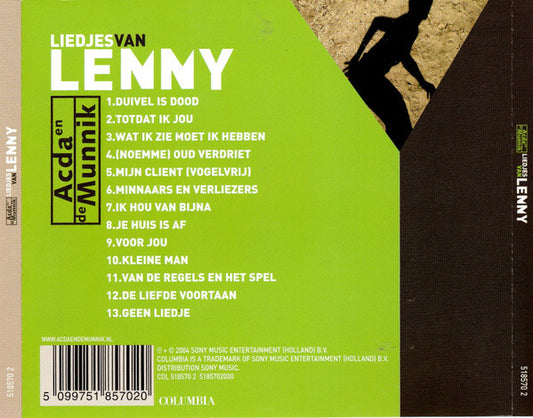 Acda en de Munnik : Liedjes Van Lenny (CD, Album)