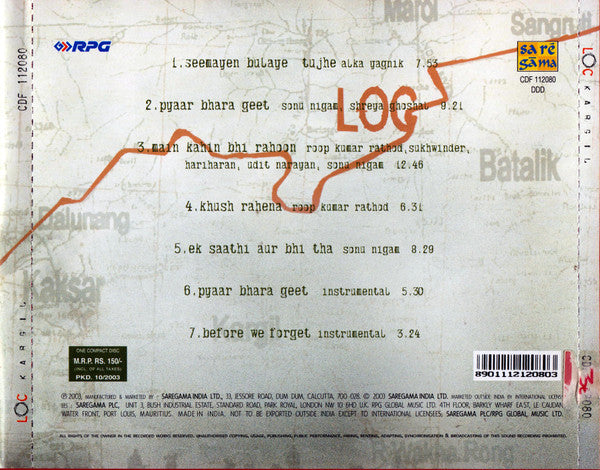 Anu Malik : LOC Kargil (CD)