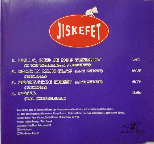 Jiskefet : Lullo (CD, Maxi)