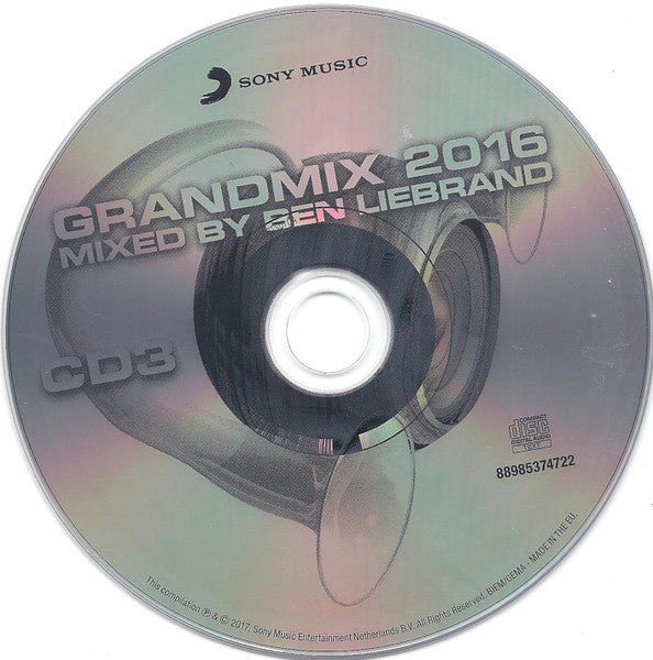 Ben Liebrand : Grandmix 2016 (3xCD, Mixed)