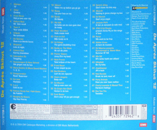 Various : De Après Skihut 12 (CD, Comp, Mixed)