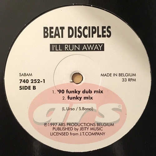 Beat Disciples : I'll Run Away (12")