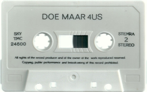 Doe Maar : 4US (Cass, Album)