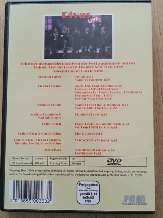 Divas (6) : Divas Live (DVD-V, Unofficial)
