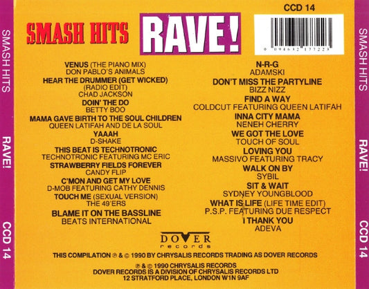 Various : Smash Hits Rave! (CD, Comp)