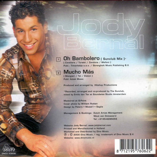 Jody Bernal : Oh Bambolero (CD, Single)