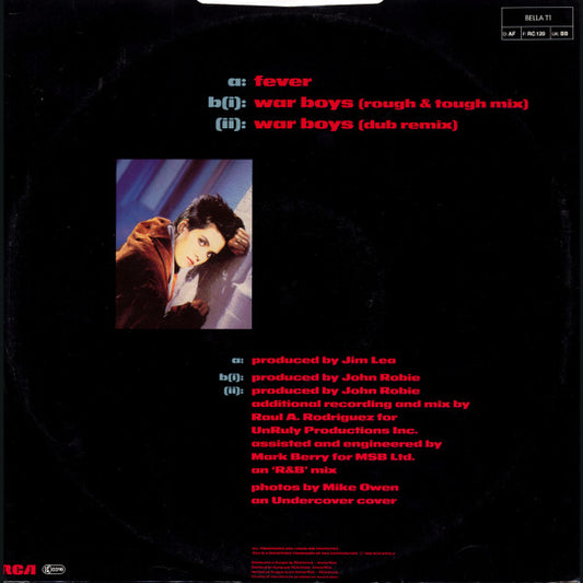 Annabella Lwin : Fever (12", Maxi)