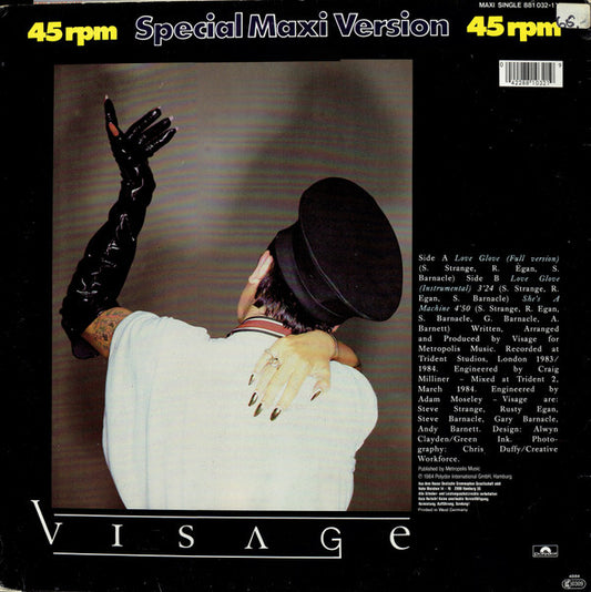 Visage : Love Glove (12", Maxi)