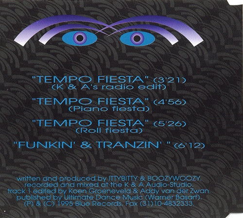 Itty Bitty Boozy Woozy : Tempo Fiesta (CD, Maxi)