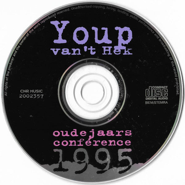 Youp van 't Hek : Oudejaars Conférence 1995 (CD)