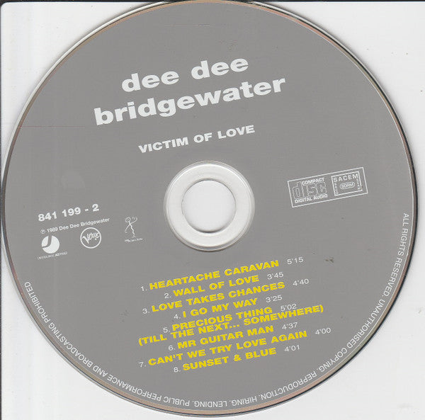 Dee Dee Bridgewater : Victim Of Love (CD, Album, RE)