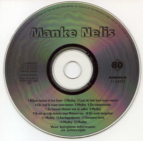 Manke Nelis : Manke Nelis (CD, Comp)