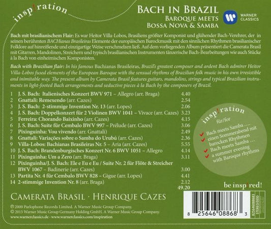Camerata Brasil : Bach In Brazil. Baroque Meets Bossa Nova & Samba (CD, Album)
