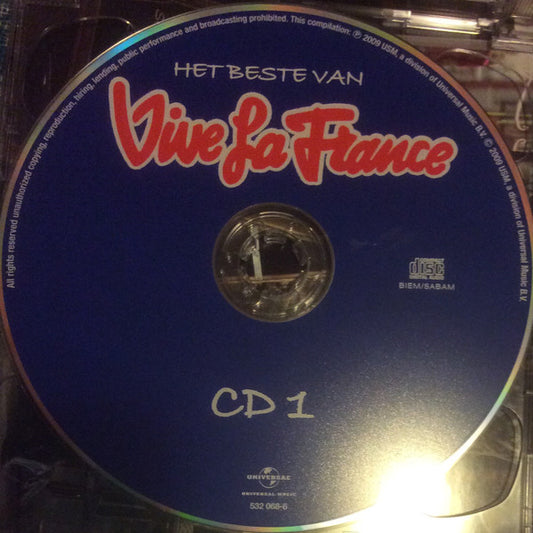 Various : Het Beste Van Vive La France (2xCD, Comp)