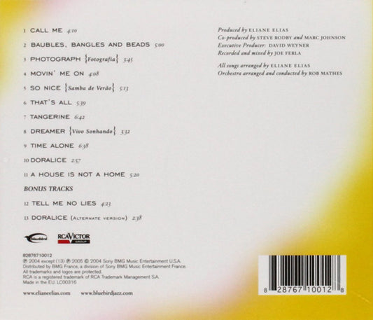 Eliane Elias : Dreamer (CD, Album)
