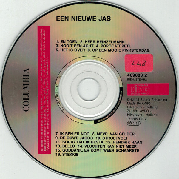 Various : Een Nieuwe Jas (CD, Album)