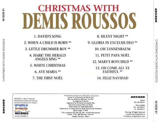 Demis Roussos : Christmas With Demis Roussos (CD, Album)