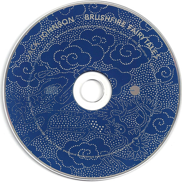 Jack Johnson : Brushfire Fairytales (CD, Album, Dig)
