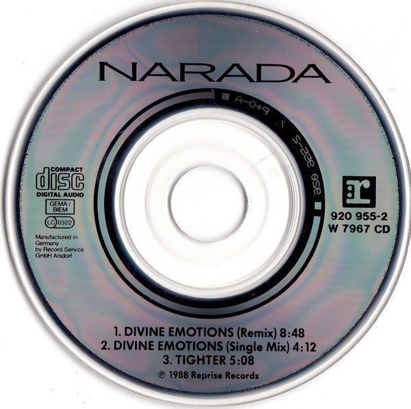 Narada Michael Walden : Divine Emotions (CD, Mini, Single)