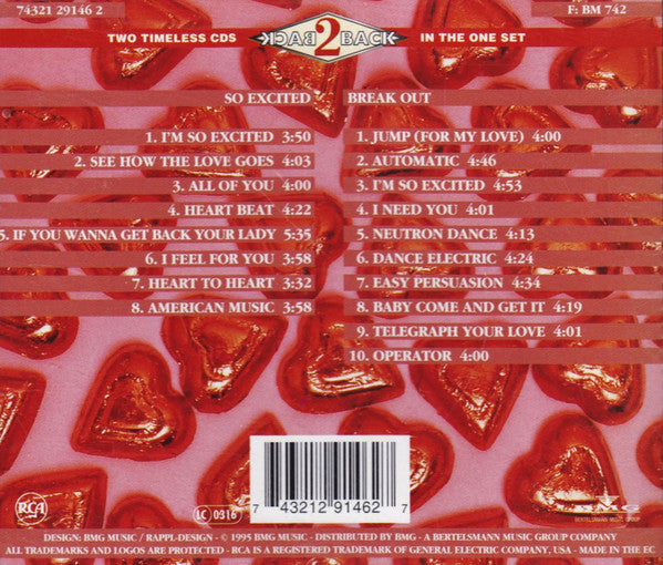 Pointer Sisters : So Excited / Break Out (2xCD, Album, Comp)